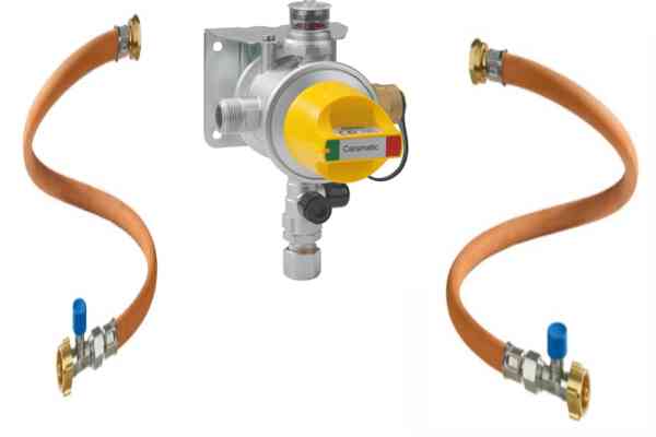 30/50 mbar GOK Caramatic Drive Two Set 2x Schlauch + 2x Filter